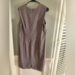 Vintage Dressing Clio Gray Sleeveless Sheath Dress for Work Size 14 Photo 1