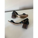 Gap 5/$25 Black Block Heel Sandals Photo 2