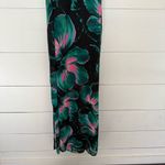 Jennifer Lopez  Women’s 8 Petite Tropical Maxi Floral Halter Dress Long Photo 1
