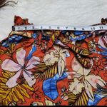 New Look Orange Floral Waist Tie Shorts Photo 3