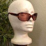 Y2K MUDD Brown Tortoise Shell Rhinestone Round Chunky Oversize Sunglasses #bratz #whimsygoth #streetwear Photo 2