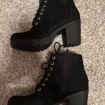Soda  Chunky Black Heel Boots  Photo 5