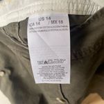 Dockers Women's Size 14 OliveāGreen Button-Front Mini Skirt Casual Photo 4