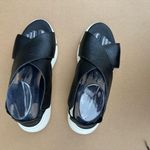 Anthropologie  Black Platform Cross Sport Sandal Shoes Women's Size US 10/10.5 41 Photo 1