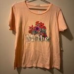 Mother Denim The Itty Bitty Tee in Super Bloom size Medium Photo 1