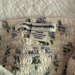 American Eagle  Outfitters Cream and Blue Floral Camisole Photo 1