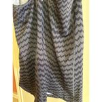 New Balance  Womens Racerback Tank Top Large Black & Gray Chevron Print Lightweig Photo 4