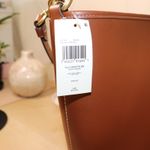 Coach Dakota Bucket Bag Leather Satchel Shoulder Bag Saddle Brown Photo 4