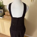 Cache Vintage  Brown Dress Bronze‎ Beading Mesh Cutouts Size 8 Formal Photo 4