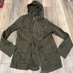 Sunset Lane Green Hooded Jacket Photo 0