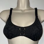 Tinibikini  Black Leopard Bikini Swim Top Women’s S Small Photo 0