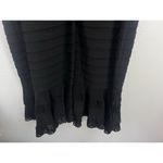 Adrianna Papell  Black Dress Cap Sleeve Square Neck Flow Lace Party Stretch 18W Photo 5