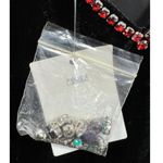 Ecote NWT ‎ Jasmina Velvet Embellished Mini Shift Dress Black M Photo 12