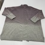 Pure Jill Sweater Womens 2X Plus Size Purple Grey Ombre Open Front Cardigan Gray Photo 1