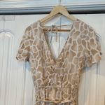 Loft Beach Tan And White Dress Size Small Photo 2