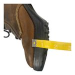 Skechers 7.5 Women's Brown Leather healed vintage y2k Ankle Boots chunky Photo 10