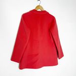 Talbots Petite Wool Blend Boyfriend Sweater Blazer | Coral Pink | Size 6P Photo 1