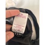 No Boundaries  XS Black Babe Crop Tank Top Rose Graphic Photo 2