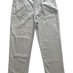 Rebecca Minkoff RM ‎ Metallic Silver 100% Cotton Jeans New Without Tags Size 12 Photo 0