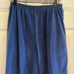 Alfred Dunner  Blue Elastic Waist Pull On Casual Dress Pants Trousers 12 Soft Photo 6