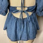 Pilcro Short-Sleeve Flouncy Babydoll Top Size 6 Photo 5