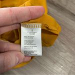 Paper Crane  Mustard Yellow Buttoned Tank Top; Small Photo 4