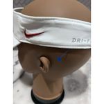 Nike Dri-Fit Oklahoma Sooners OU White Adjustable Visor Hat Men’s One Size PPP Photo 1