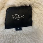 Rails  Ramsey fur denim embroidered jacket medium Photo 11