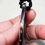 Hand Painted Abalone Shell Large Pendant 2.5" Photo 5