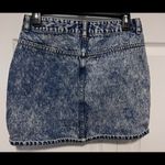 Forever 21  Acid
Wash Pleated Vintage Style Denim A
Line Skirt size 28 Photo 2