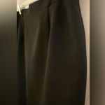 Fabiani Black Midi Long Cropped Workwear Skirt Women's Size 12 Large Photo 4