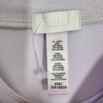 SKIMS  Soft Lounge Long Sleeve Henley Top Lavender Purple XXS NWOT Photo 3