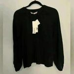 ZARA  Limited Addition Black Flowy Blouse Photo 3