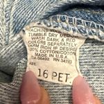 Lee  Women's Blue Light Wash Baggy High Rise Straight Denim Jeans Size 16 Petite Photo 3
