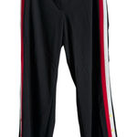 Calvin Klein Women's Size 12 Black Gold Button Striped Casual Dress Pants Office Photo 0