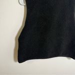 No Boundaries  Sleeveless Sherpa Vest Black Photo 6