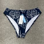 Cupshe  Women's Leaves Print Two Piece Bikini Set Swimsuit V Neck Lace Up Swimwea Photo 5