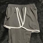 Two pieces set tracksuit bomber jacket sport set leggings shorts activewear mesh White Size M Photo 10