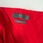 Alexander McQueen Red Floral Brocade Strapless Corset Mini Dress Size 38 US2 Photo 5