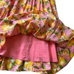 Talbots TIERED MAXI DRESS - LEMONS AND ORANGES Photo 5