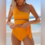 Maaji Sunset Cutout Reversible One-Piece Swimsuit, size Large, $176 Photo 9