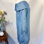 Anthropologie Pilcro and the Letterpress  Off Shoulder Chambray Dress Sz 2💛 Photo 3