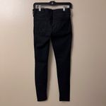 MOTHER Denim MOTHER Women's The Looker Wash 9 Lives Jeans Distressed Denim Black Size 25 Photo 2