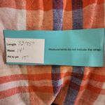 Old Navy  Orange Plaid Sleeveless Mini Dress Size Large Preppy Plaid Dress Photo 1