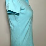 Lilly Pulitzer Shrunken Pique Polo Shirt Size XS Wave Blue Photo 4