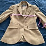 Emporio Armani Vintage Y2K 2 Pieces Tan Blazer Pants Suit, size XS Photo 9