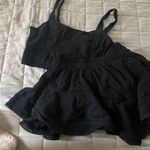 Aerie Black Set Skirt And Top Photo 0