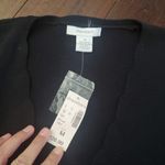 Dress Barn Very modest black short sleeves cardigan size medium women's New with ta… Photo 1