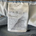 H&M  SZ 18 High-Rise Jean Shorts Cuffed Light Wash Pockets Zip-Fly Stretch Womens Photo 4