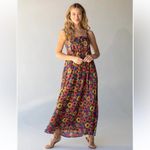 Natural Life  Patti Tie-Front Sunflower Maxi Dress Photo 1